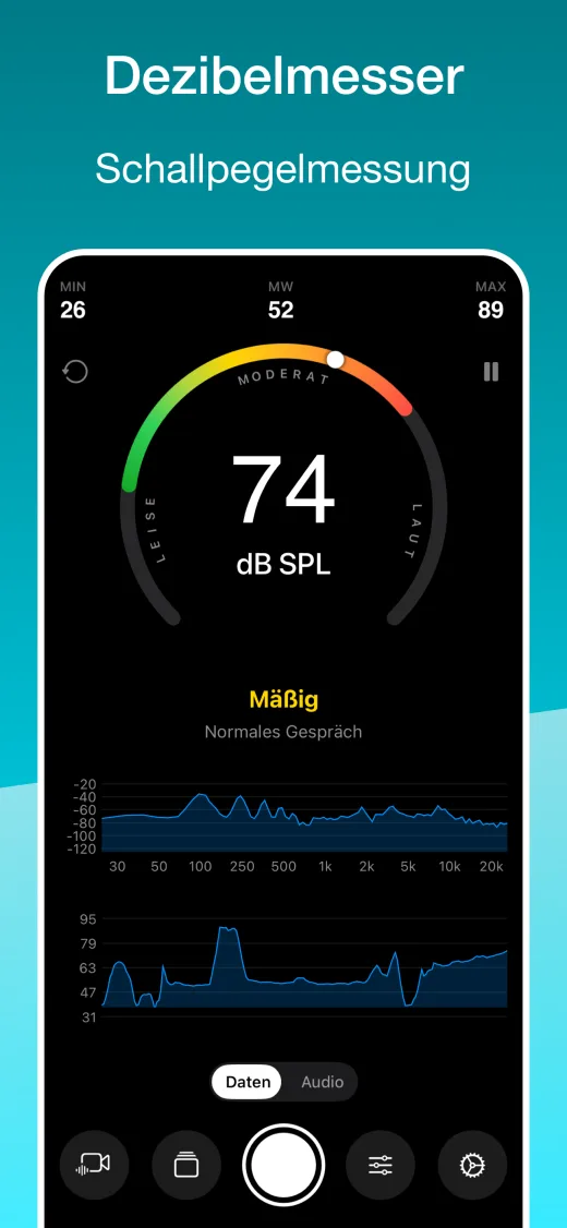 Dezibel Messer screenshot